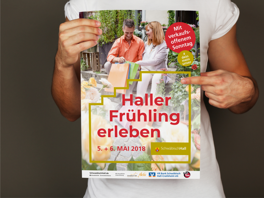 Portfolio Stadt Schwäbisch Hall Plakat